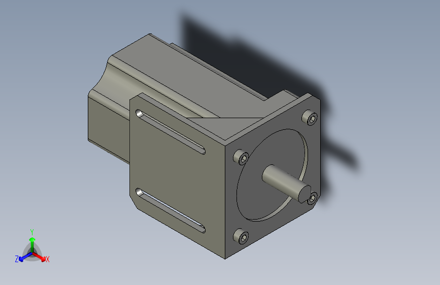 86步进电机+安装架12NM