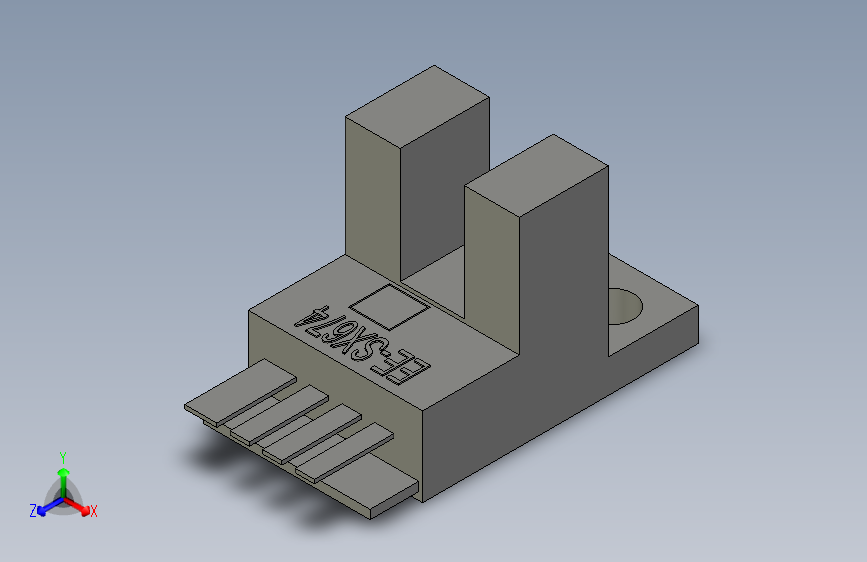 槽型光电EE-SX674欧姆龙