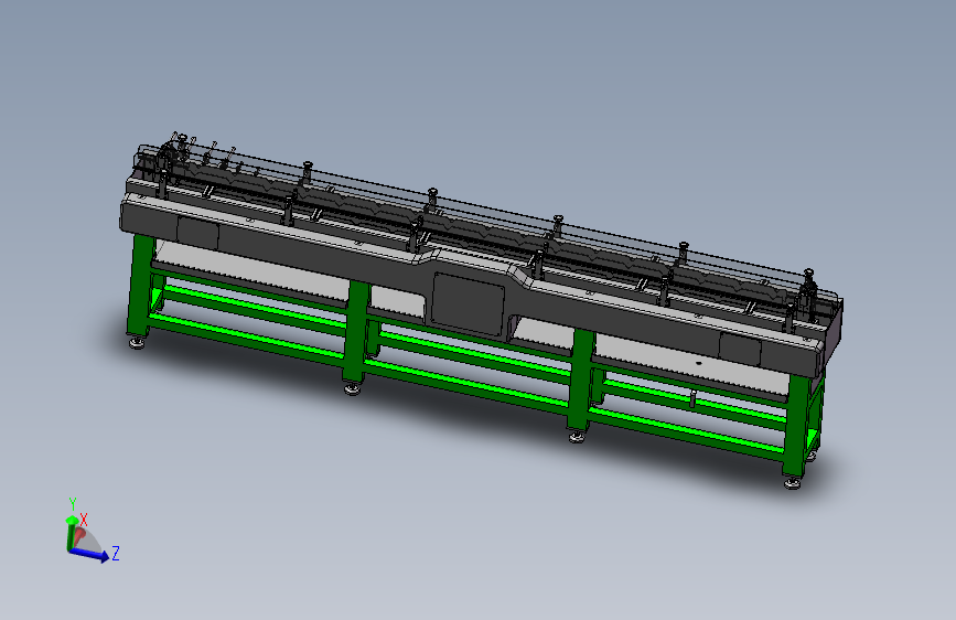 同步移栽等间距线体