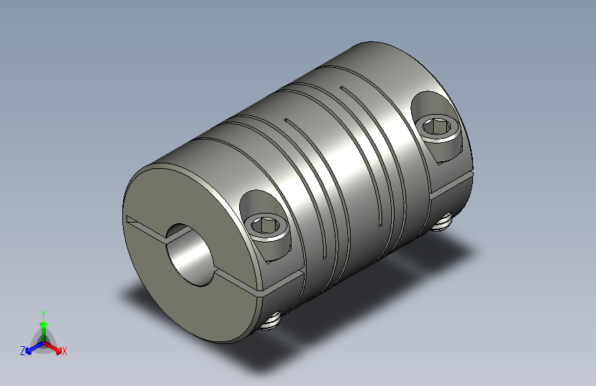 6208K657_ALUMINUMHELICALFLEXIBLESHAFTCOUPLING