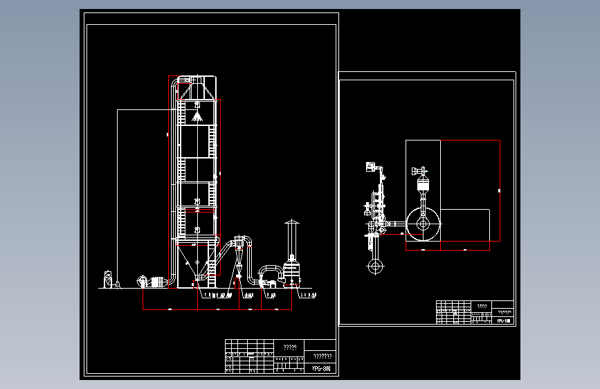 YPG-800压力喷雾干燥机