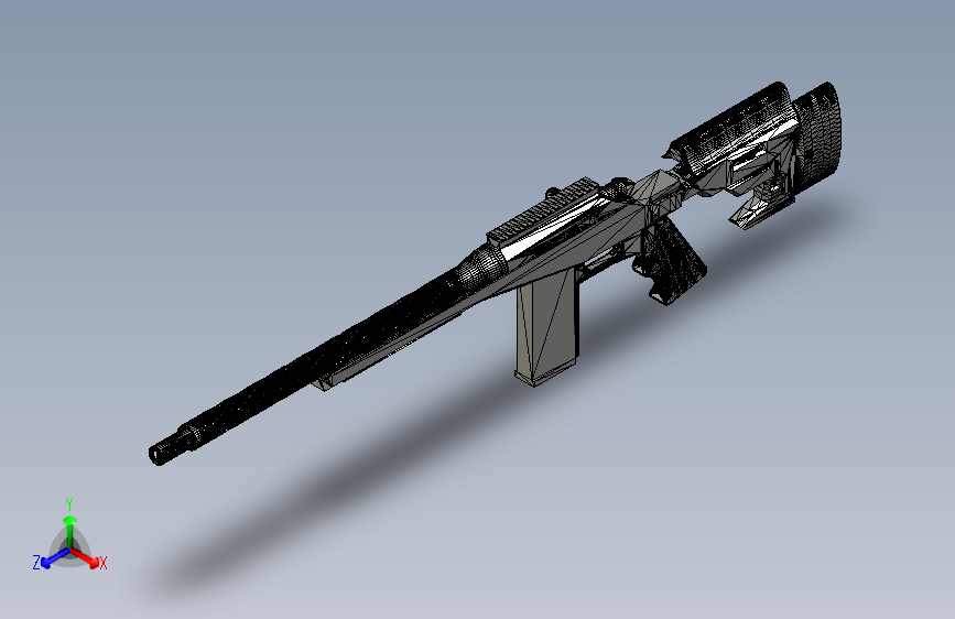 .50AE栓动卡宾枪