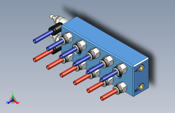 2-5路 1-4 BSP歧管