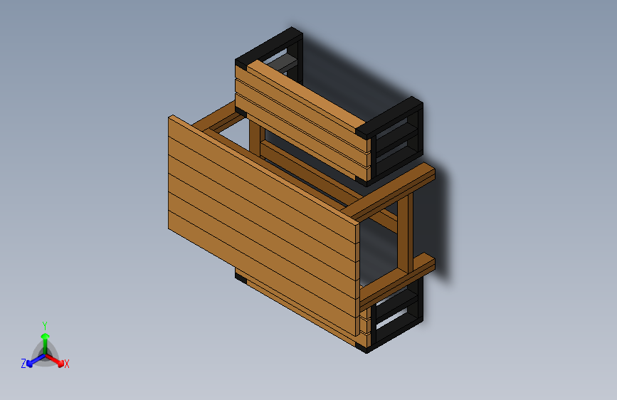 2x4 桌子和长凳套装
