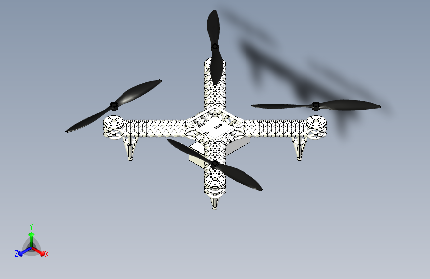 3D打印四轴飞行器