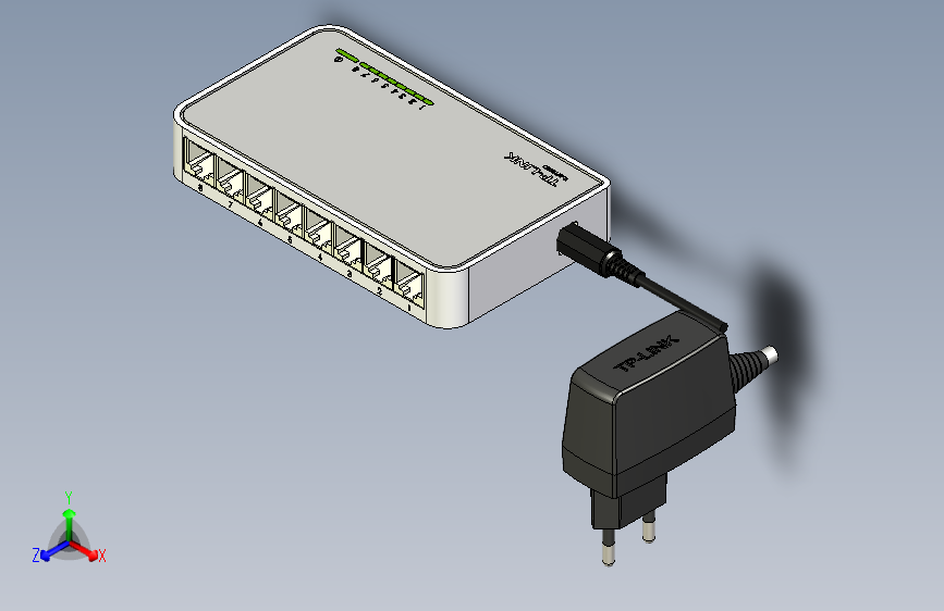 8端口交换机 TP-LINK SF-1008D