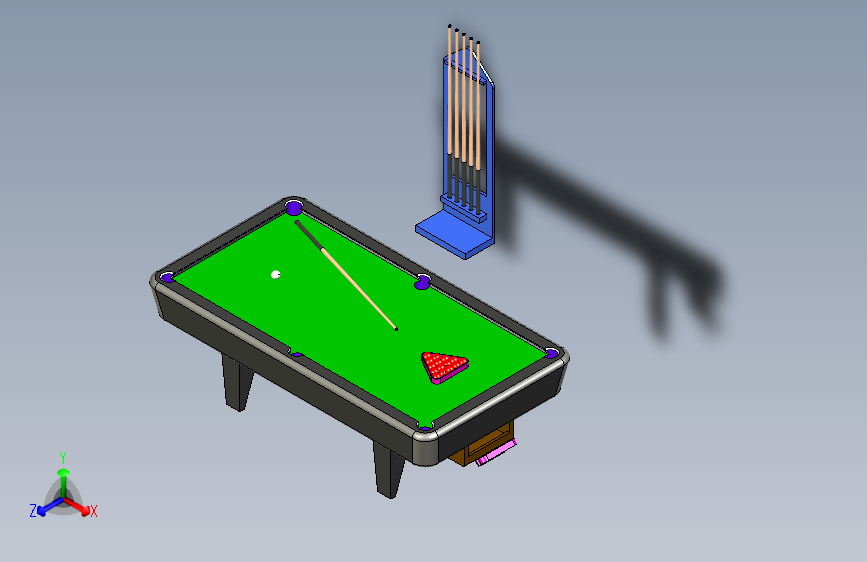 8球台球池 _ 台球套装