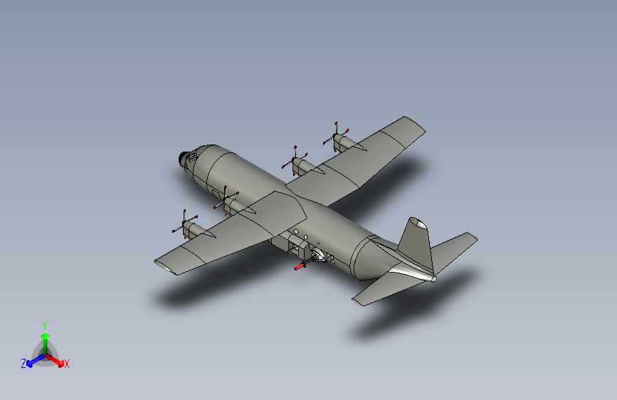 AC-130武装直升机