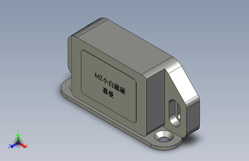 磁碰MZ小白磁碰嘉曼-1-OP007