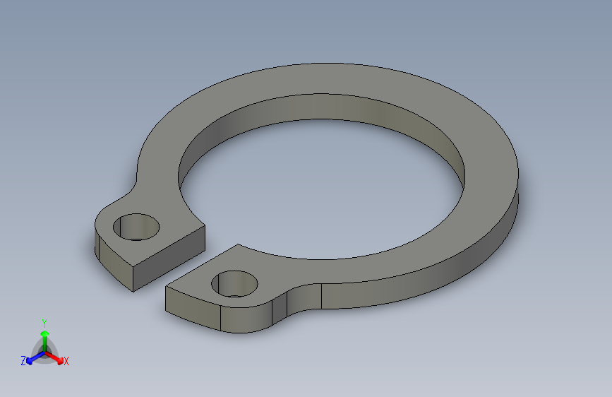 DIN 471 轴用卡环