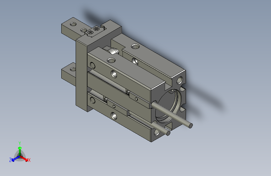 大铝件贴片机HFZ16-OP-H-2手指气缸