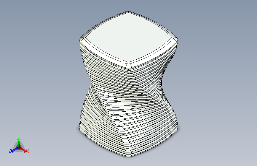 SolidWorks教程 如何在SolidWorks中建模Twisted Mini Table _BY SOLIDWORKS_EASY_DESIGN。