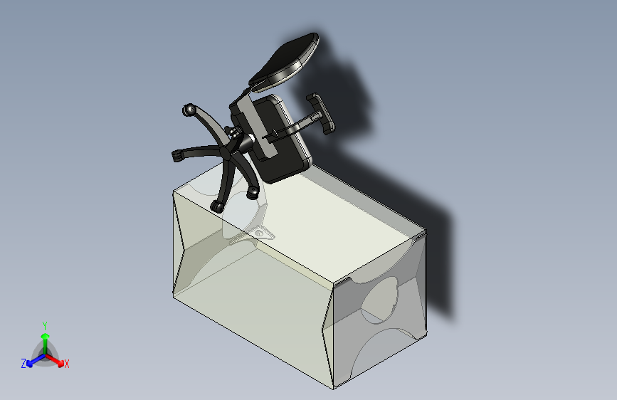table2 桌子2 铝 激光和玻璃 水晶