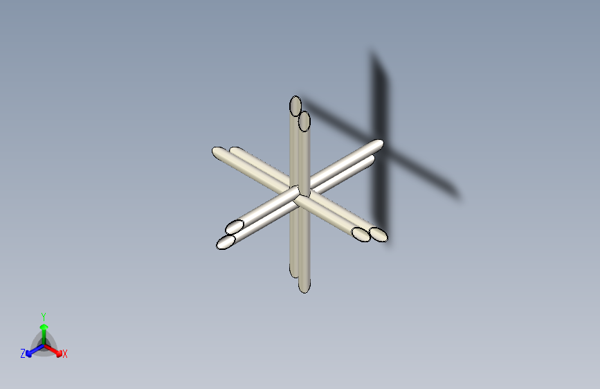 玻璃桌（管状）