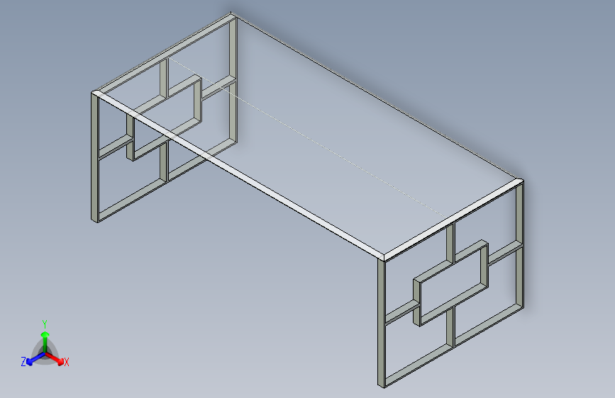 不锈钢咖啡桌，由bk设计