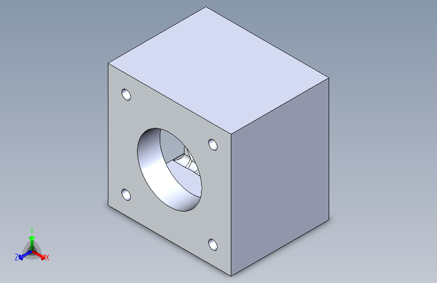 步进电机支架 - Stepper motor mount