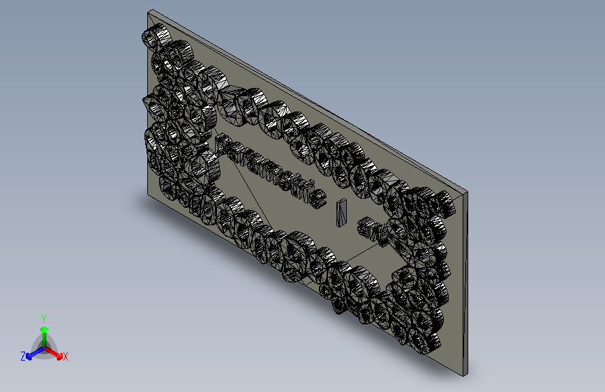 参数化艺术 (@bonooobong) 的3D打印生成性字体名片