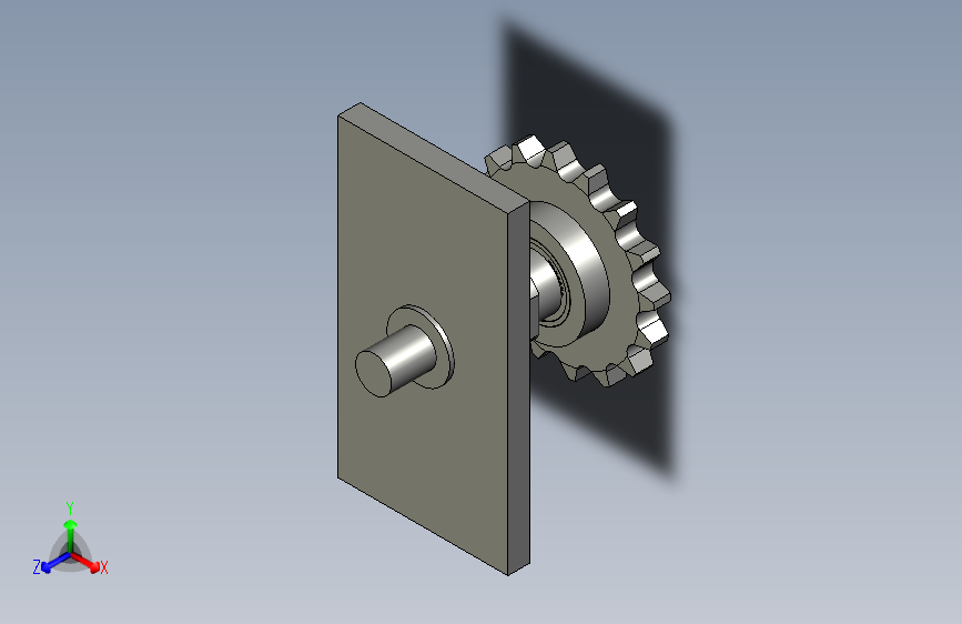 单链轮装配体2XG