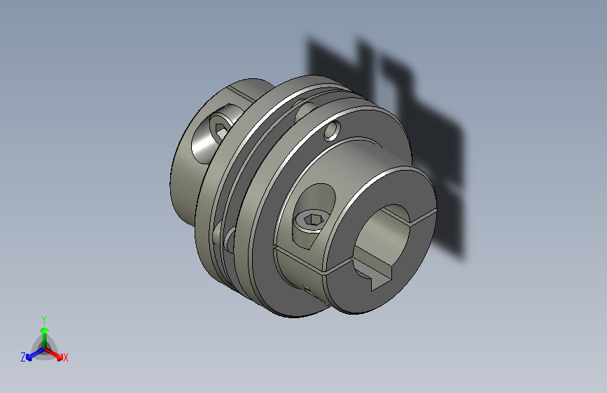 单膜片联轴器CPDS40-14-14-LK5-RK5米思米