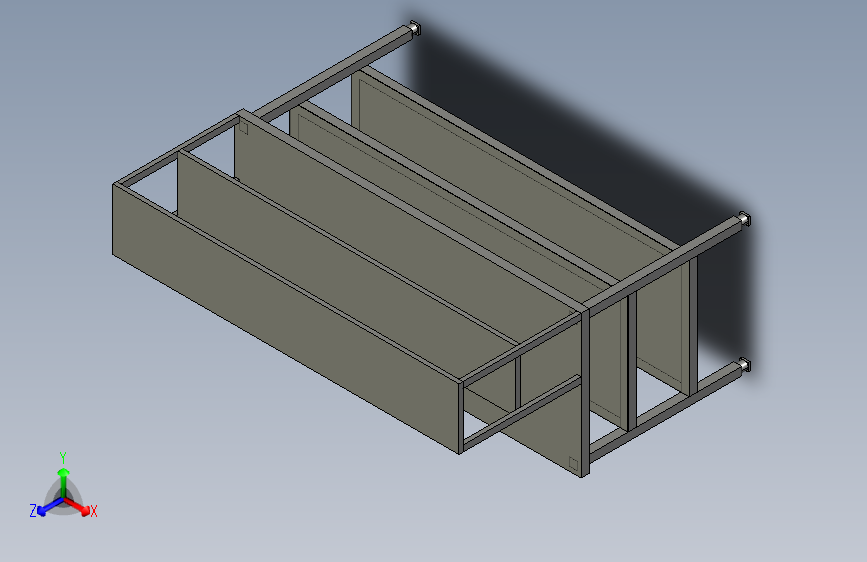 带两个搁板和一个台面以上双层搁板的桌子