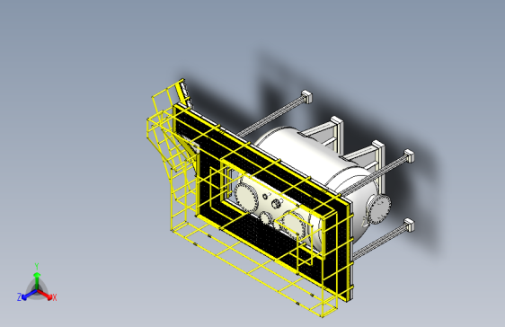 带有平台的船只