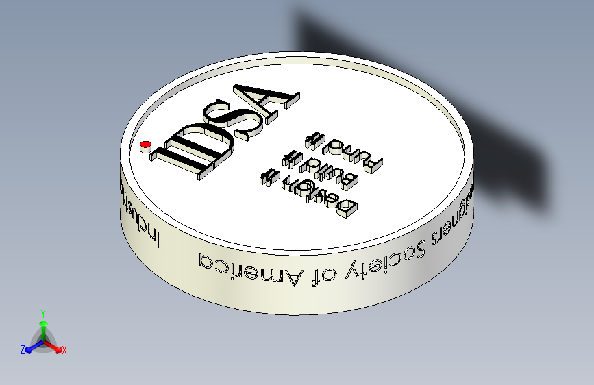 单印，旋转行星齿轮领章徽章