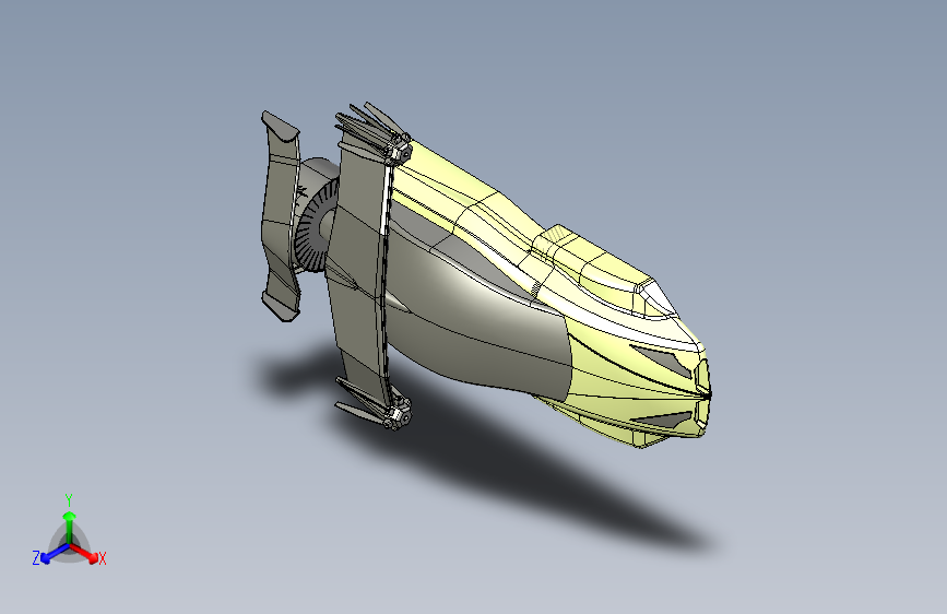 地效飞行TF-X_ HY设计
