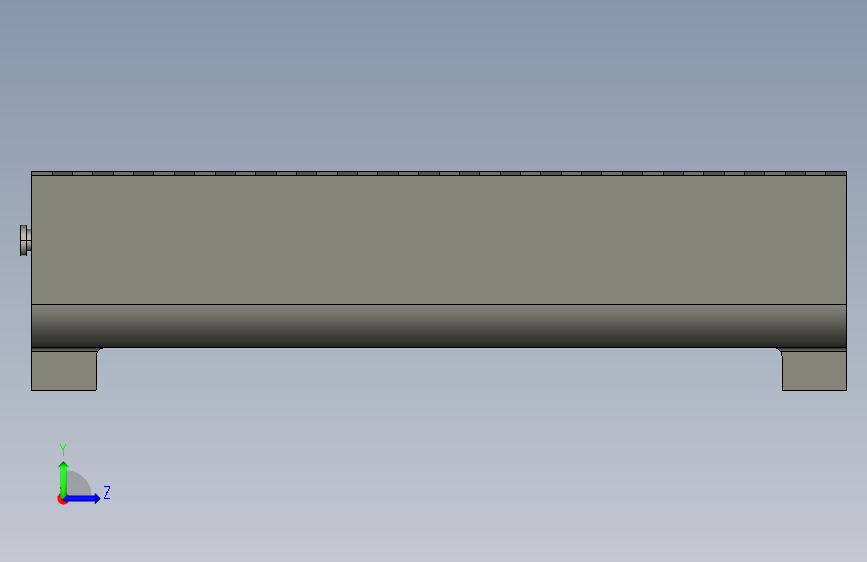 仿生学雨 condenser 左侧视图