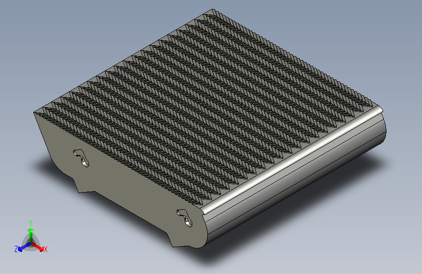 仿生学雨 condenser 主视图