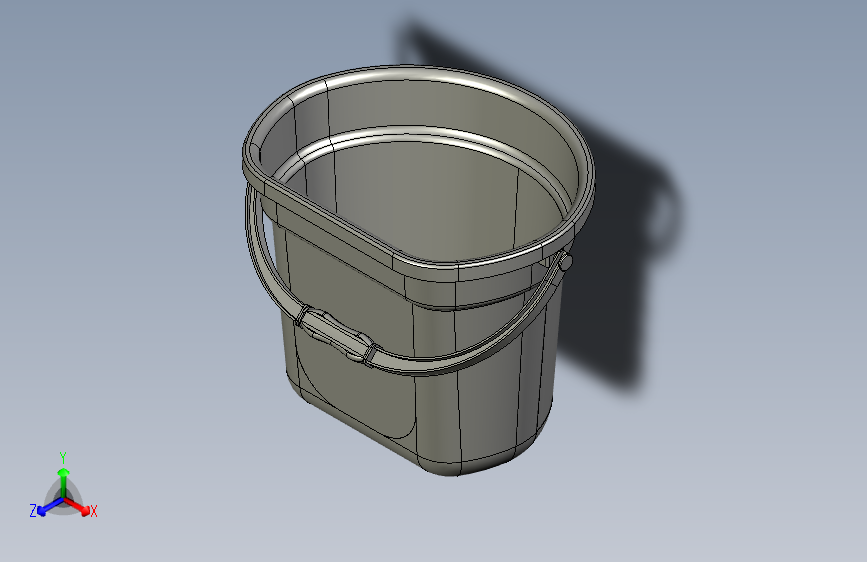符合人体工程学设计的铲斗
