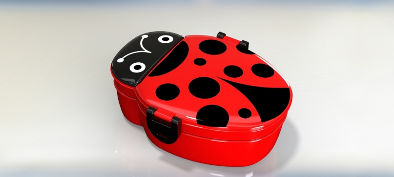 甲虫形状饭盒