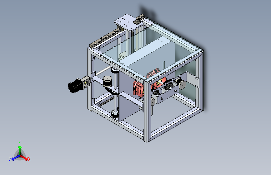粉末床3D打印机打印涡轮机
