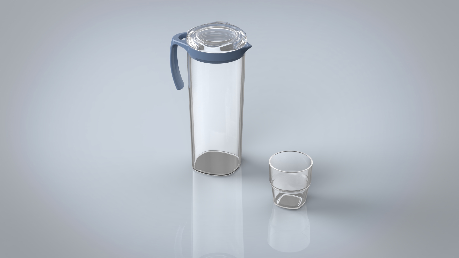 水壶和玻璃杯