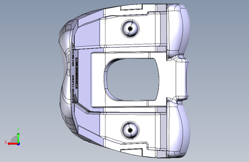 股骨 3D打印 背面视图