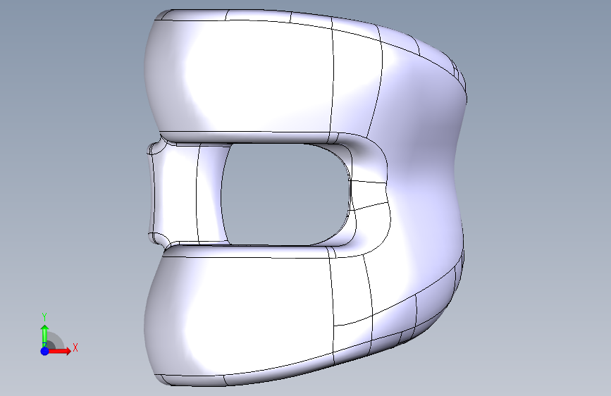 股骨 3D打印 正面视图