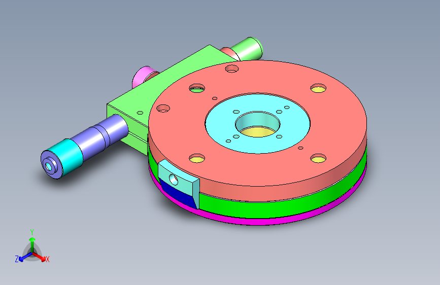 光学手动旋转平台