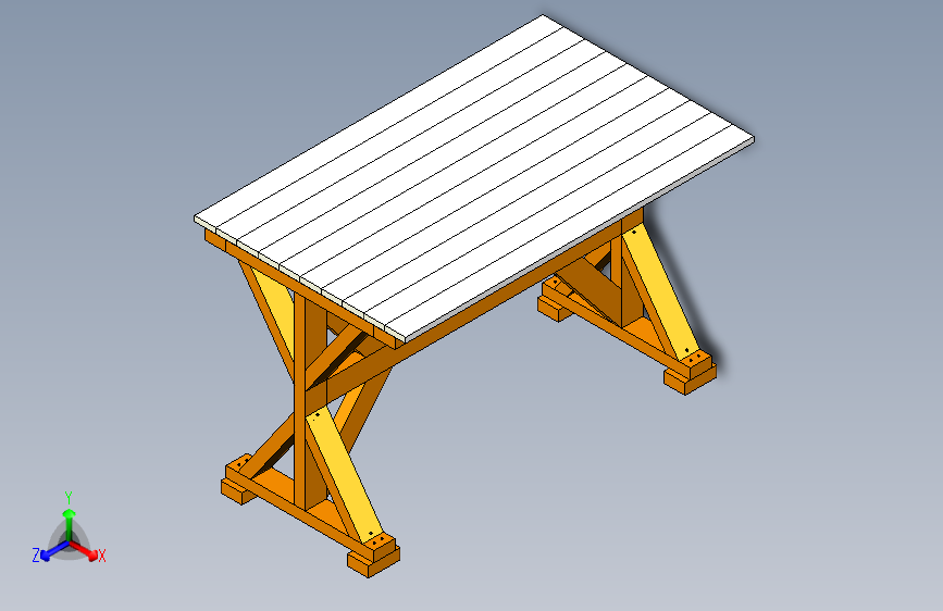 回收木托盘乡村餐桌