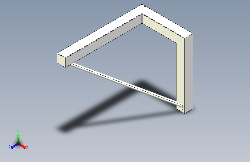混凝土和霓虹灯或LED灯的草图创意台灯
