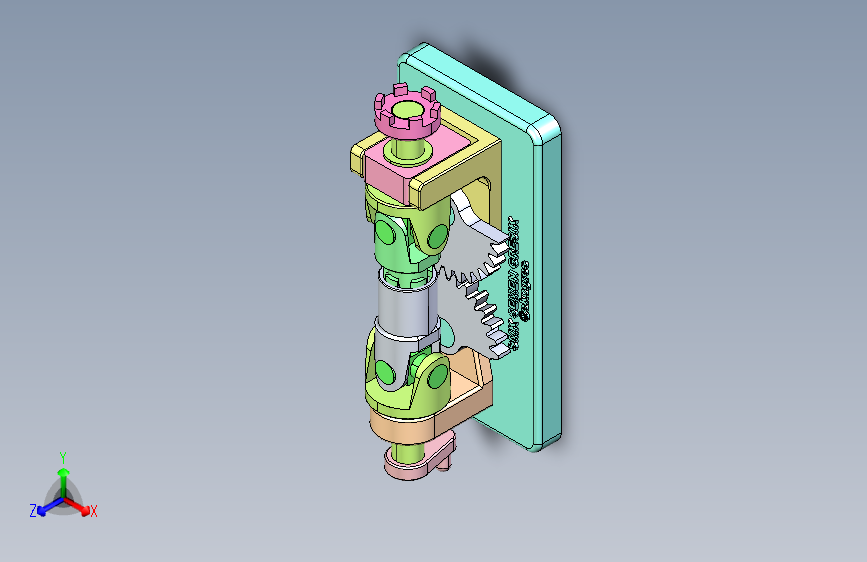 机械式双万向节