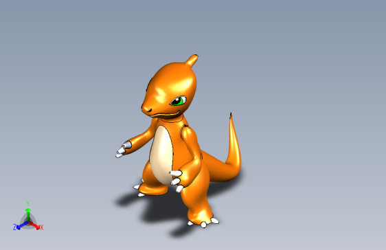 火焰龙 3d 宝可梦