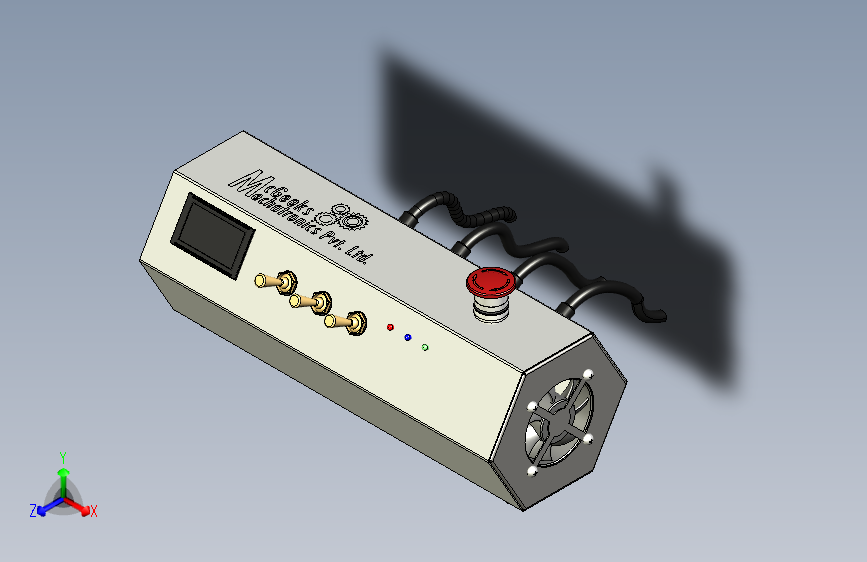 激光CNC控制器盒子