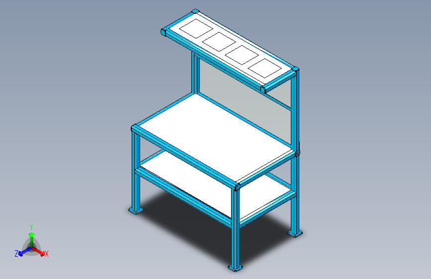 金属工业工作台
