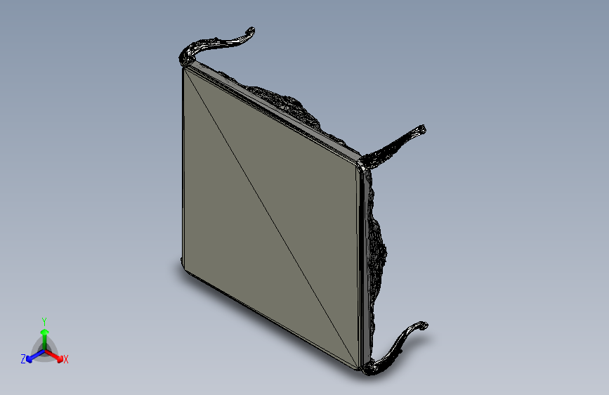 经典咖啡桌 单字体