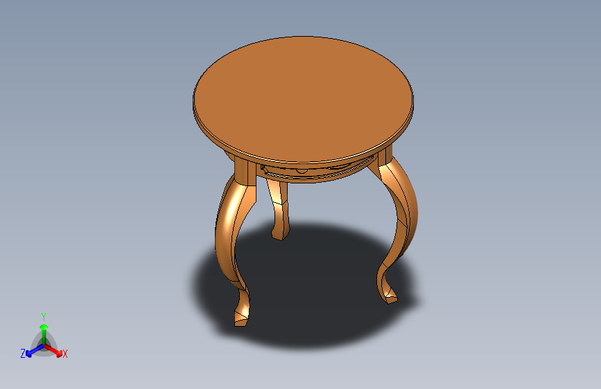 卡布里奥尔风格的桌子