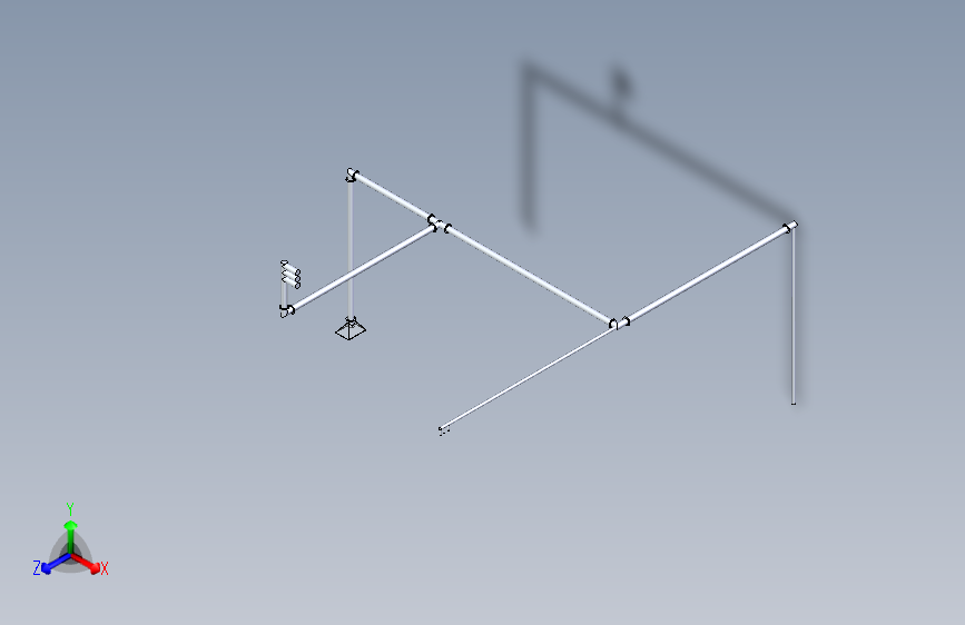 空气吹风机的管件
