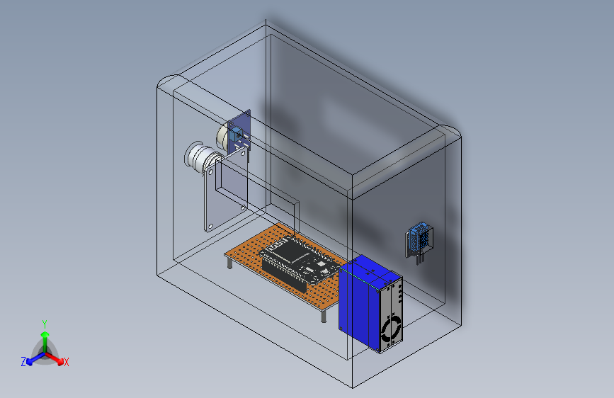 空气质量盒子，带有传感器和ESP