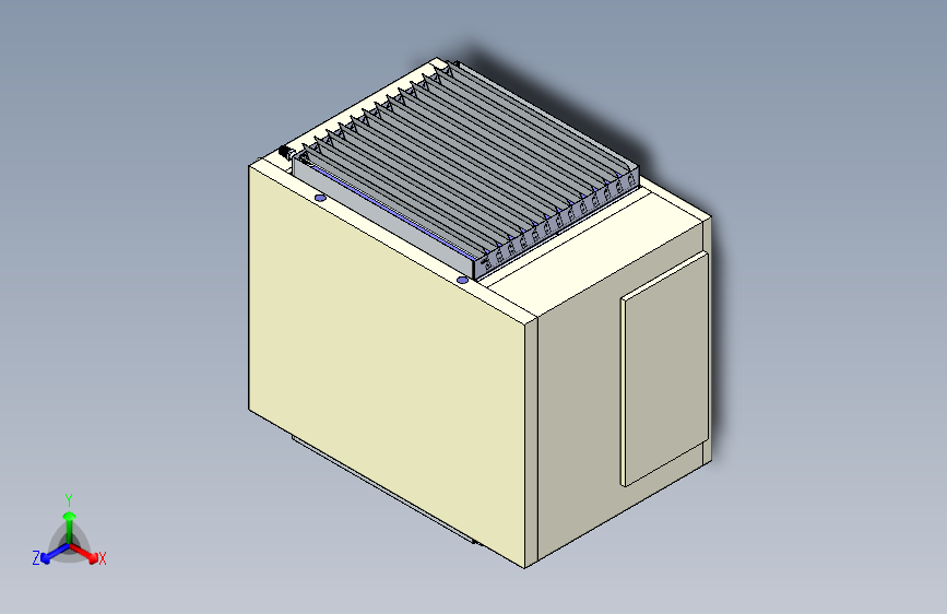 冷凝器百叶窗控制