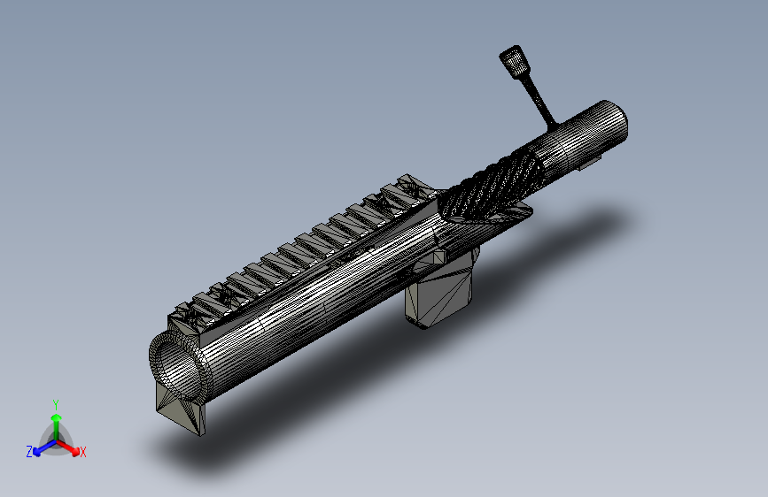 雷明顿700型动作 - 短款308 WIN