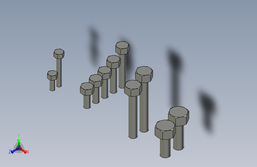 六角螺栓家庭桌子