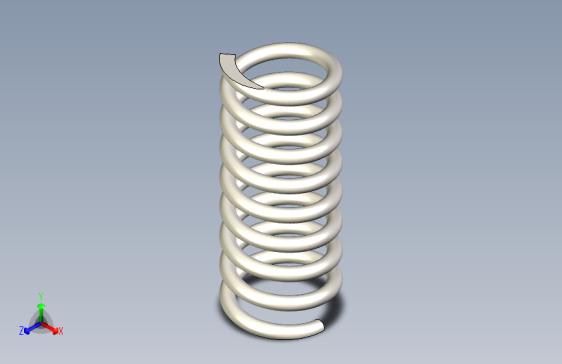 螺旋弹簧 - 固定和柔性